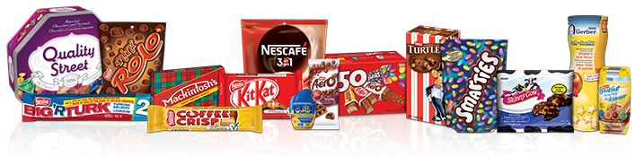 Sample Nestlé Products